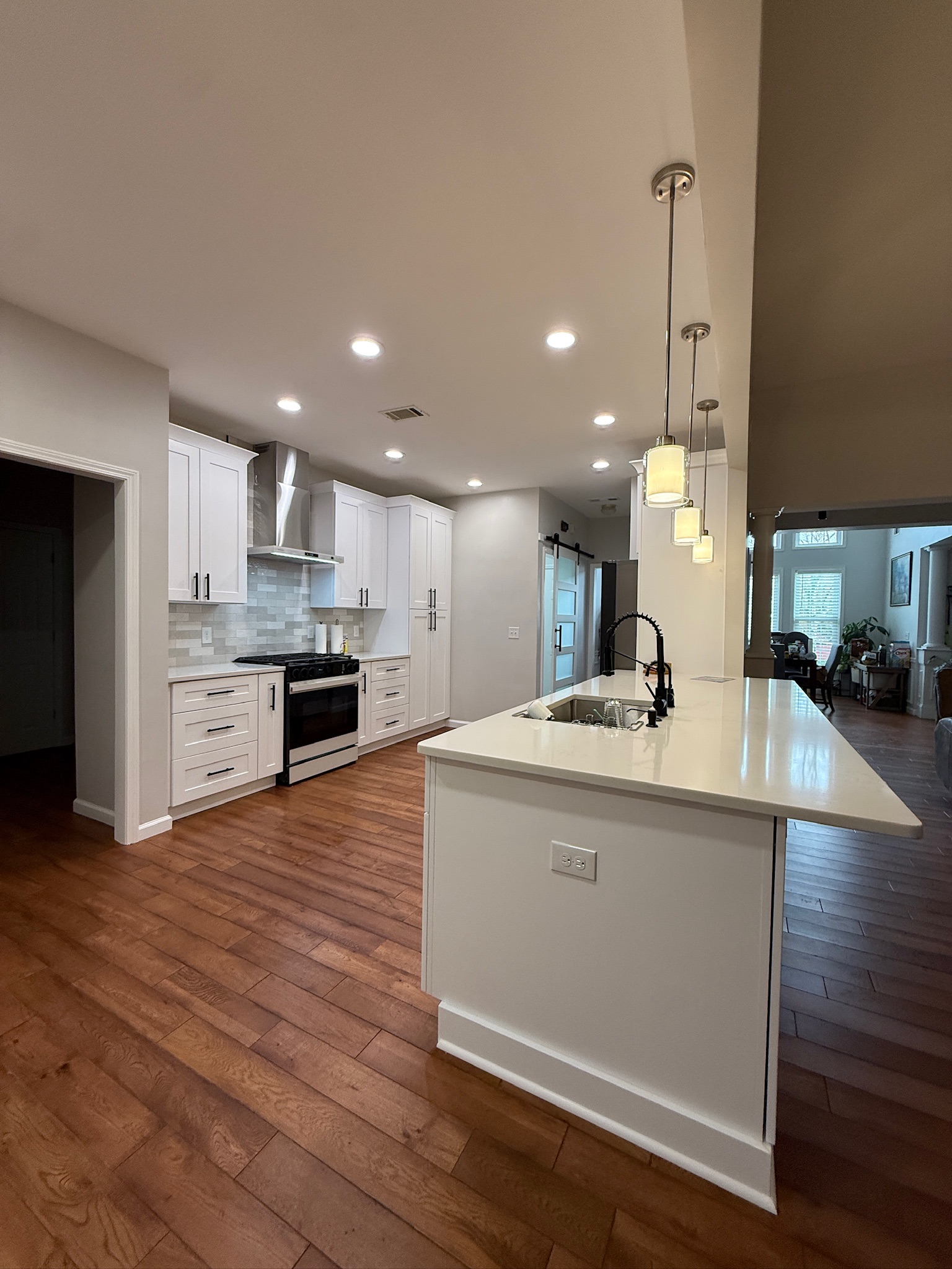 Finished kitchen remodel by Primo Construction Pro in Greater Atlanta